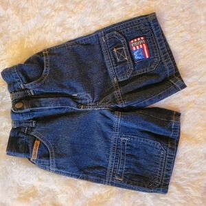 Chic Dark Blue Kids Denim Shorts